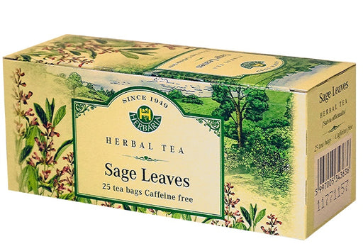 Herbaria - Sage Leaf Tea, 25 TEA BAGS
