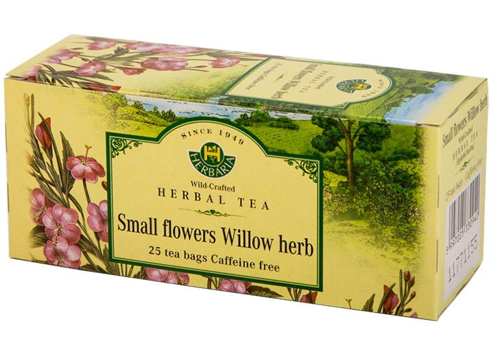 Herbaria - Small Flowers Willow Herb Tea, 25 TEA BAGS