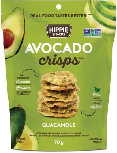 Hippie Foods - Avocado Crisps Guacamole, 70g