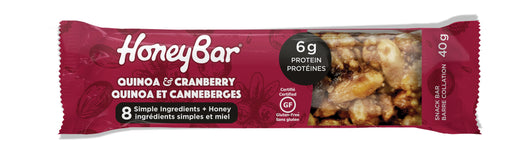Honeybar - Quinoa & Cranberry, 40g
