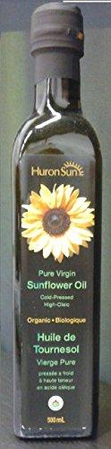 Huron Sun - Pure Virgin Sunflower Oil Cold, 500ml