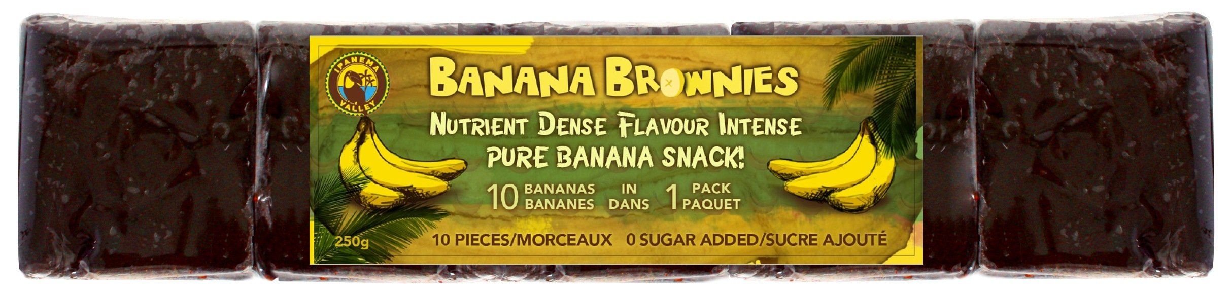 Ipanema Valley - Banana Fruit Brownie,  120g