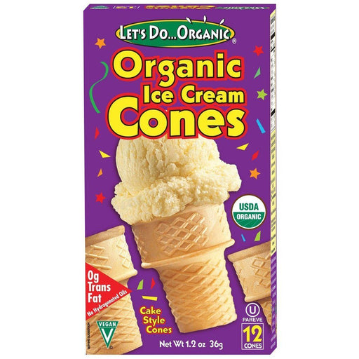 Let's Do... Organic - Organic Ice Cream Cones - 66g