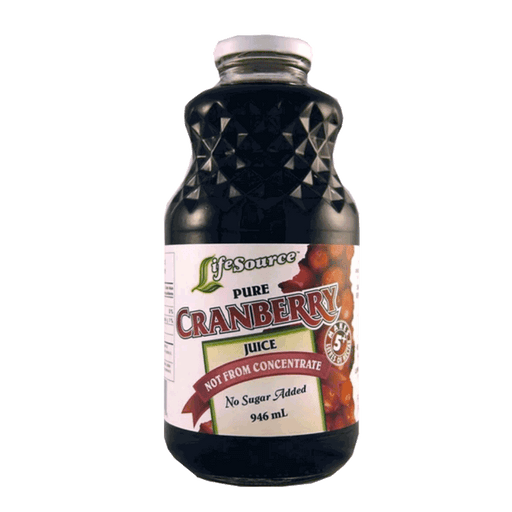 Life Source Natural Foods - Cranberry Juice UTI Formula, 946ml