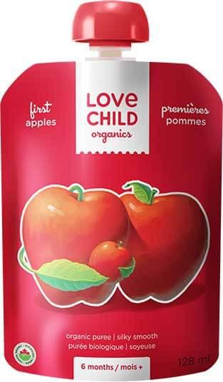 Love Child - Simple Firsts Apples, 128ml