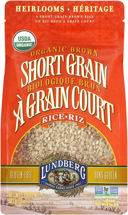 Lundberg Family Farms - Organic Short Grain Brown Rice, 907g