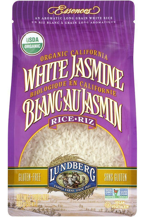 Lundberg Family Farms - Organic White Jasmine Rice, 907g