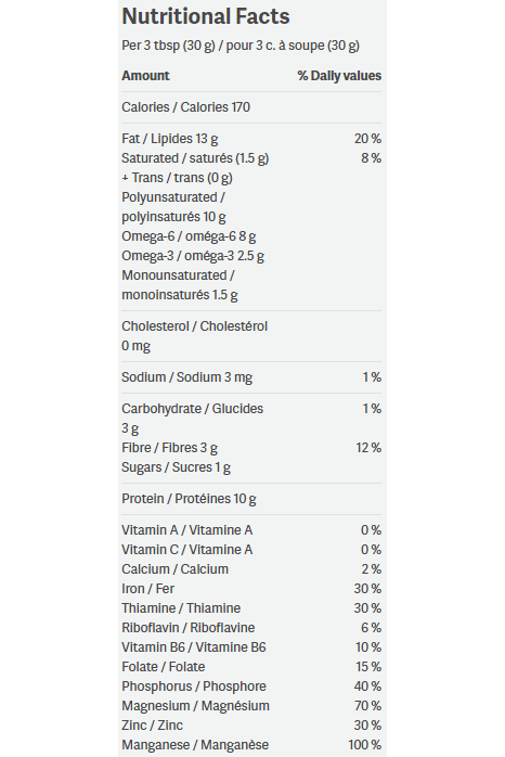 Manitoba Harvest - Organic Hemp Hearts, 340g