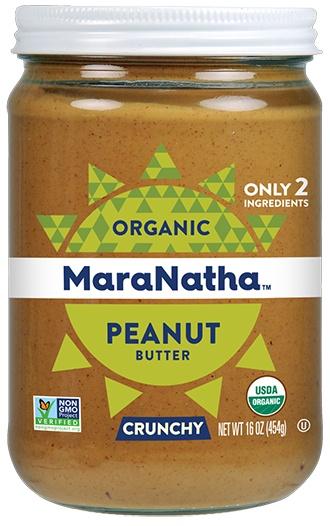 MaraNatha - Organic Crunchy Peanut Butter - With Salt, 500g