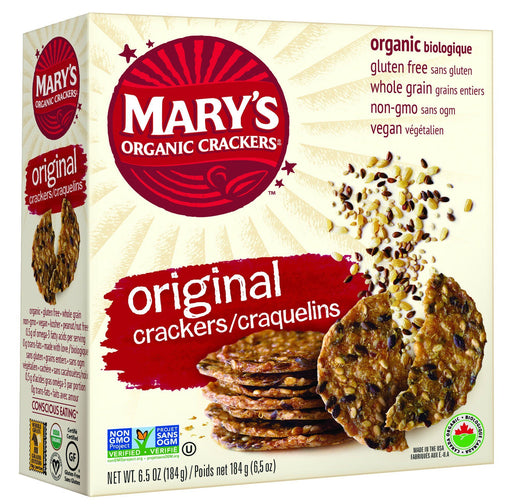 Mary's Organic - Original Crackers, 184g