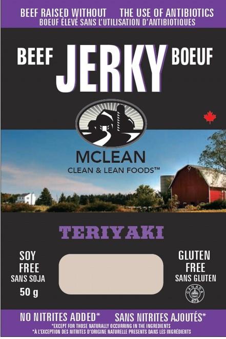 McLean - Teryaki Beef Jerky - 50g