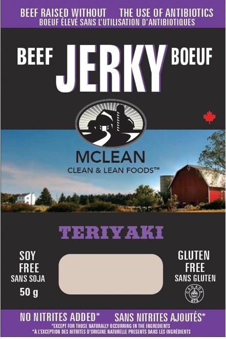 McLean - Teryaki Beef Jerky - 50g