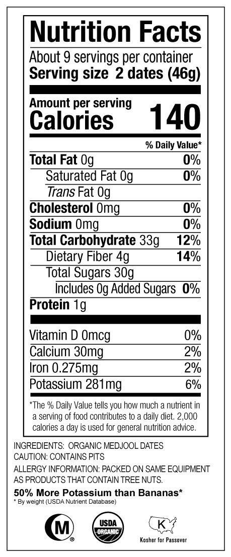 Bard Valley - Organic Medjool Dates, 454g