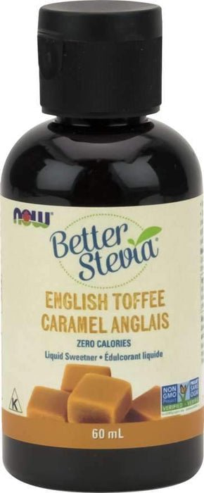 NOW Better Stevia English Toffee 60ml