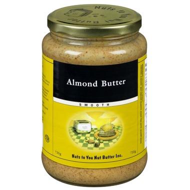 Nuts Nuts to You Nut Butter Inc. - Smooth Almond Butter 735g