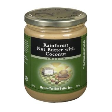 Nuts to You Nut Butter Inc. - Rainforest Nut Butter with Coconut, 500g