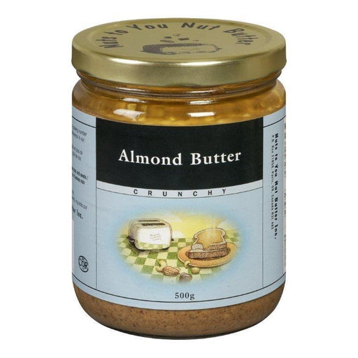 Nuts to You Nut Butter - Organic Crunchy Almond Butter, 365g