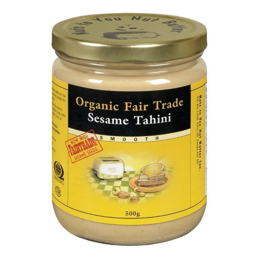 Nuts to You Nut Butter - Organic Fair Trade Smooth Tahini, 500g