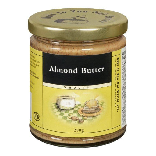 Nuts to You Nut Butter - Smooth Almond Butter, 250g