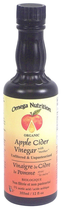Omega Nutrition - Organic Apple Cider Vinegar -355ml