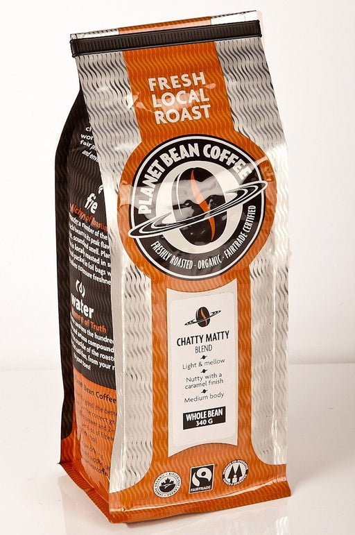Planet Bean - Chatty Matty Light Roast Coffee, 340g