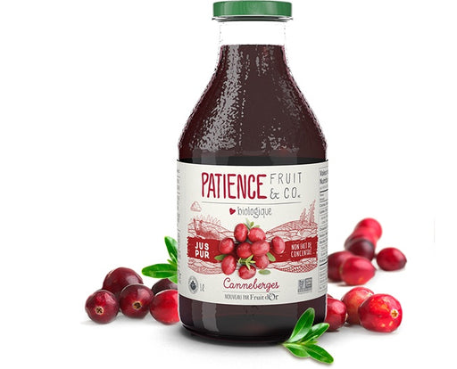 Patience Fruit & Co - Pure Cranberry Juice, 1L