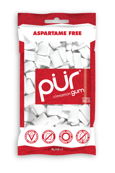 Pur Gum - Cinnamon Gum, 80g