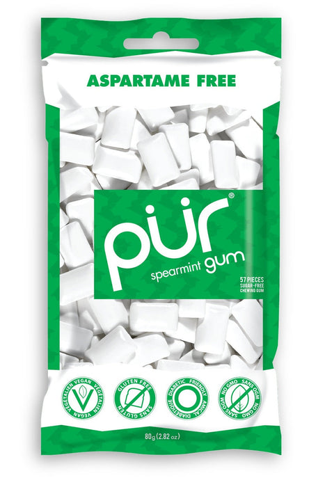 Pur Gum - Spearmint Gum, 80g