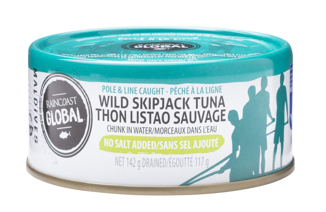 Raincoast Trading - Skipjack Tuna No Salt, 142g