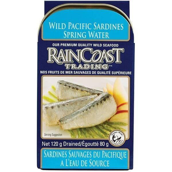 Raincoast Trading - Wild Pacific Sardines in Water, 120g