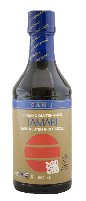 San-J - Organic Tamari Soy Sauce, 592ml