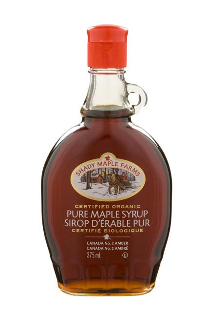 Shady Maple Farms - Organic #2 Amber Maple Syrup, 375ml