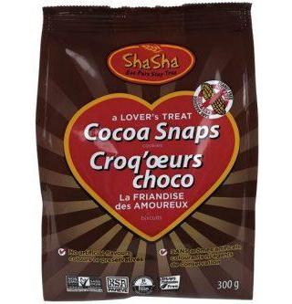 ShaSha Bread Co. - Cocoa Snaps, 300g