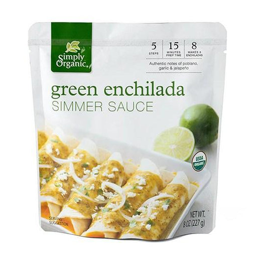Simply Organic - Green Enchilada Simmer Sauce, 227g