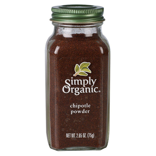 Simply Organic Ground Chipotle - 65g