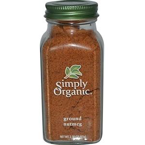 Simply Organic Ground Nutmeg - 75g