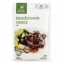 Simply Organic Mushroom Sauce Mix - 25g