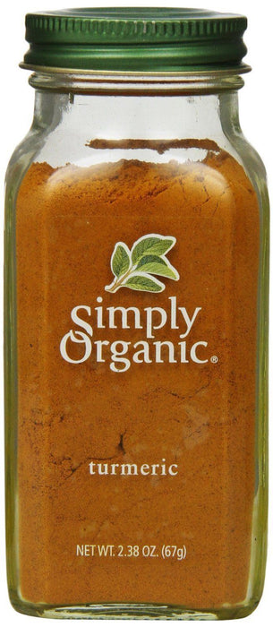 Simply Organic - Organic Ground Tumeric Root, 67.5g