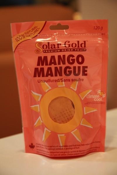 Solar Gold Dried Fruit - Dried Mango - 120g