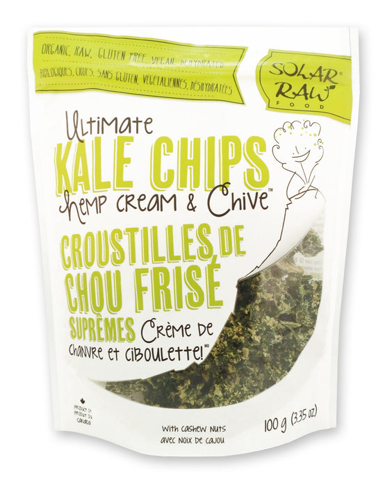 Solar Raw Food - Ultimate Kale Chips, Hemp Cream