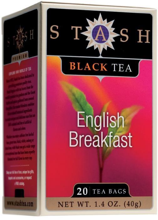 Stash - Decaf English Breakfast Tea, 20 bags