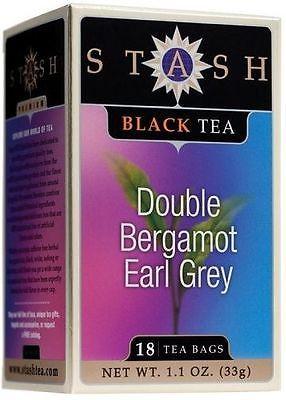 Stash - Double Bergamot Earl Grey Tea, 18 bags