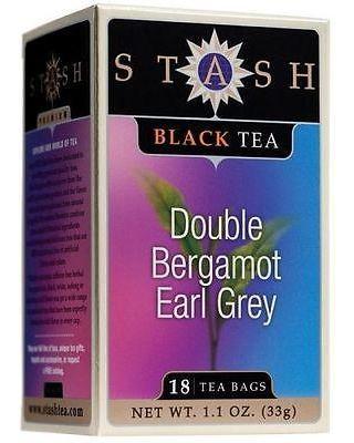 Stash - Double Bergamot Earl Grey Tea, 18 bags