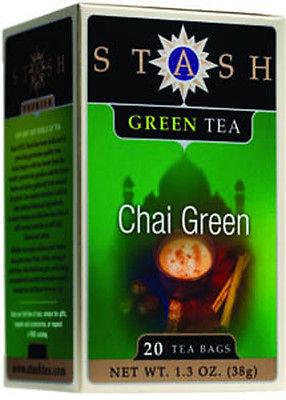 Stash - Green Chai Tea, 20 bags