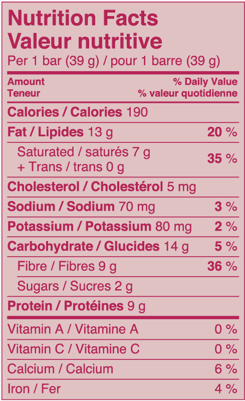 Love Good Fats - Lemon Mousse Bar, 39g