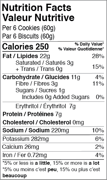 Sweet Nutrition - Soft Baked Peanut Butter Cookies + MCT Oil