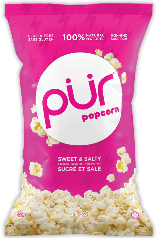 The Pür Company - Sweet & Salty Popcorn, 120g