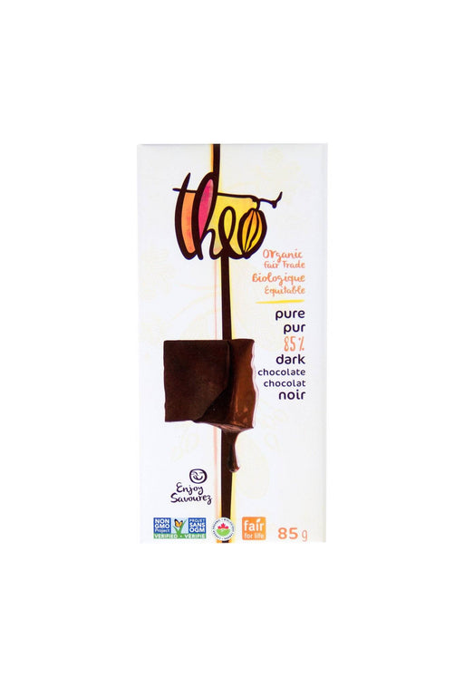 Theo - Dark Chocolate 85%, 85g