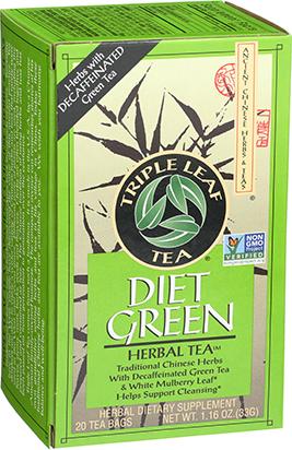 Triple Leaf Brand - Dieters Green Tea, 20 Bags