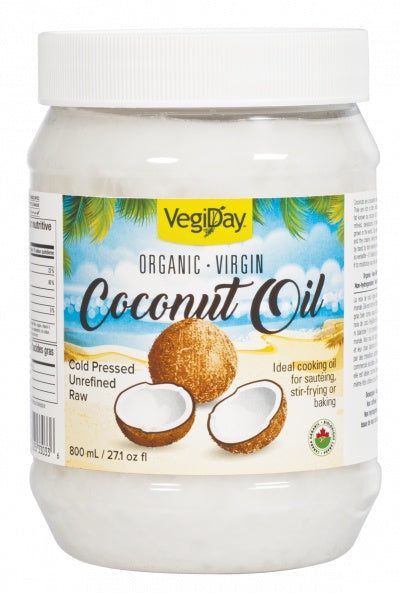 VegiDay - Organic Virgin Coconut Oil, 800mL